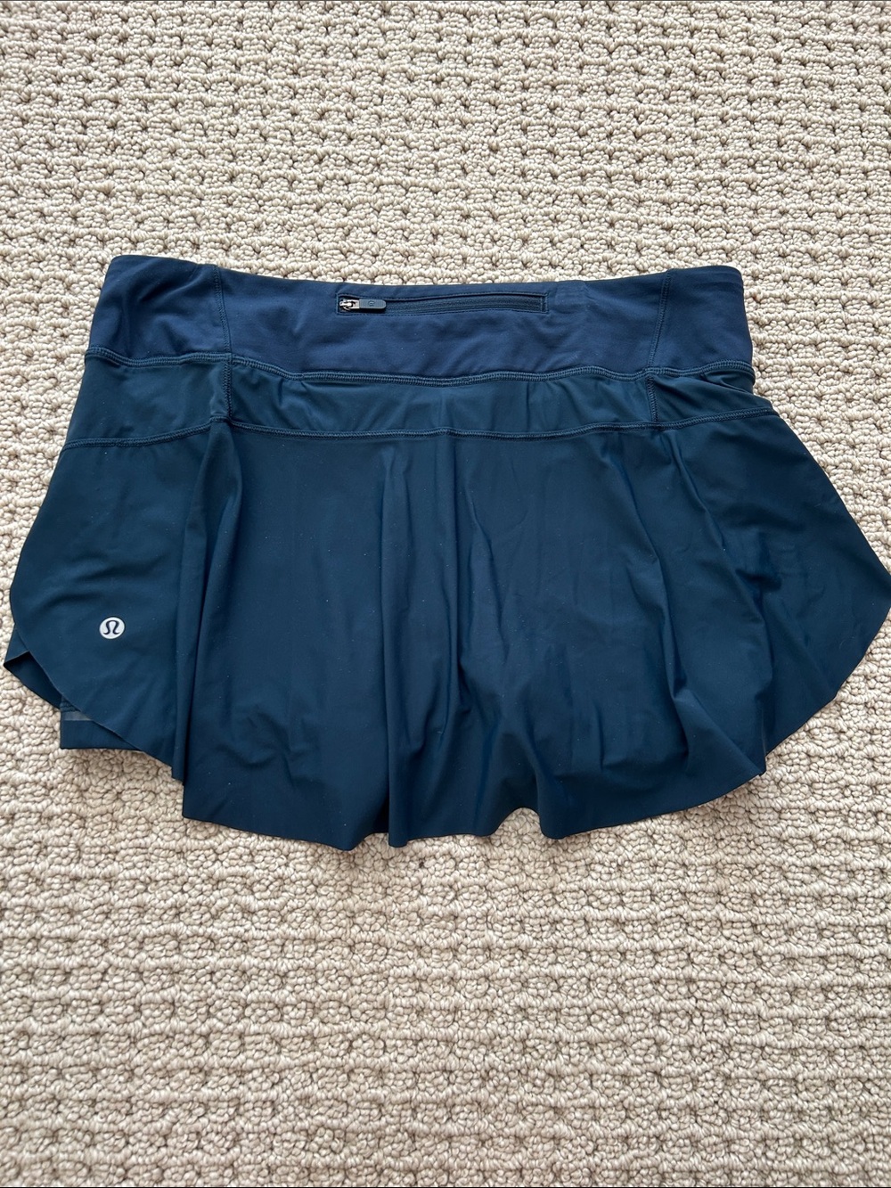 lululemon athletica Dark Teal Blue Athletic Skirt
